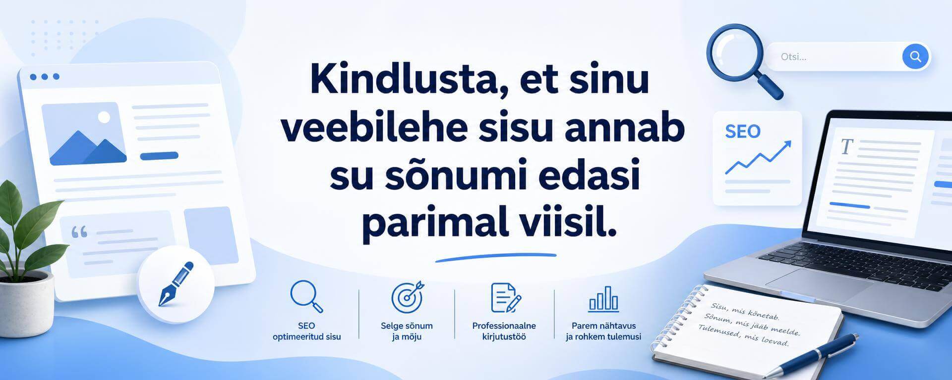 siin ootab sinu kodulehe tekstide kirjutamine